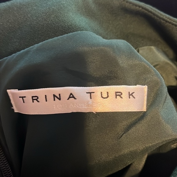 Trina Turk Dylan 2 Layered Bell Sleeve Dress - Picture 7 of 8